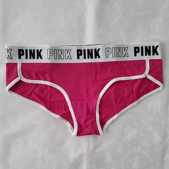 PINK Victoria's Secret Intimates & Sleepwear Nwt Pink Victorias Secret Hipster Logo Panties